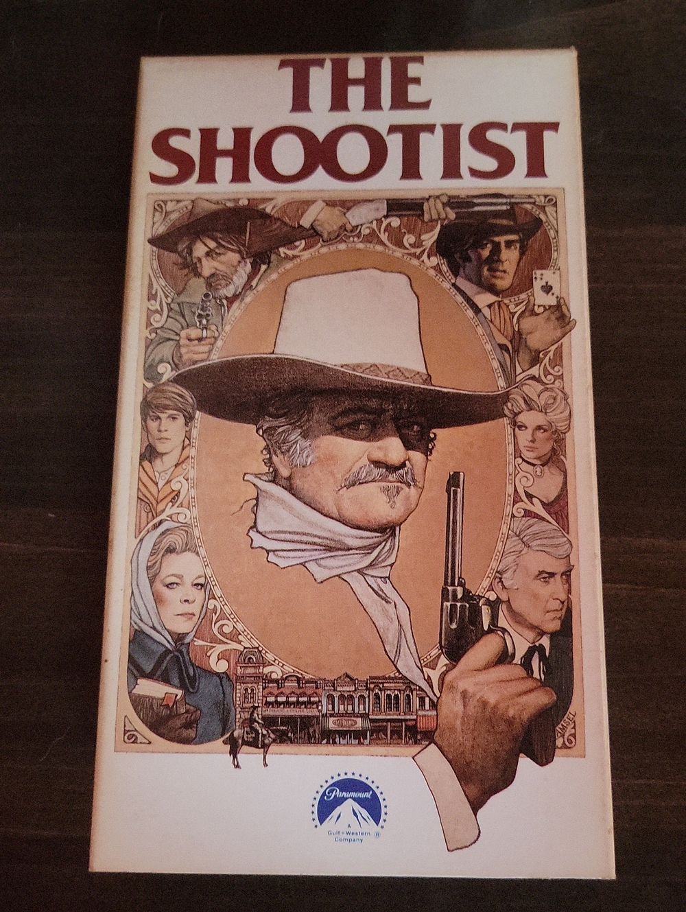 The Shootist (VHS) - - Tan and Cream Artwork